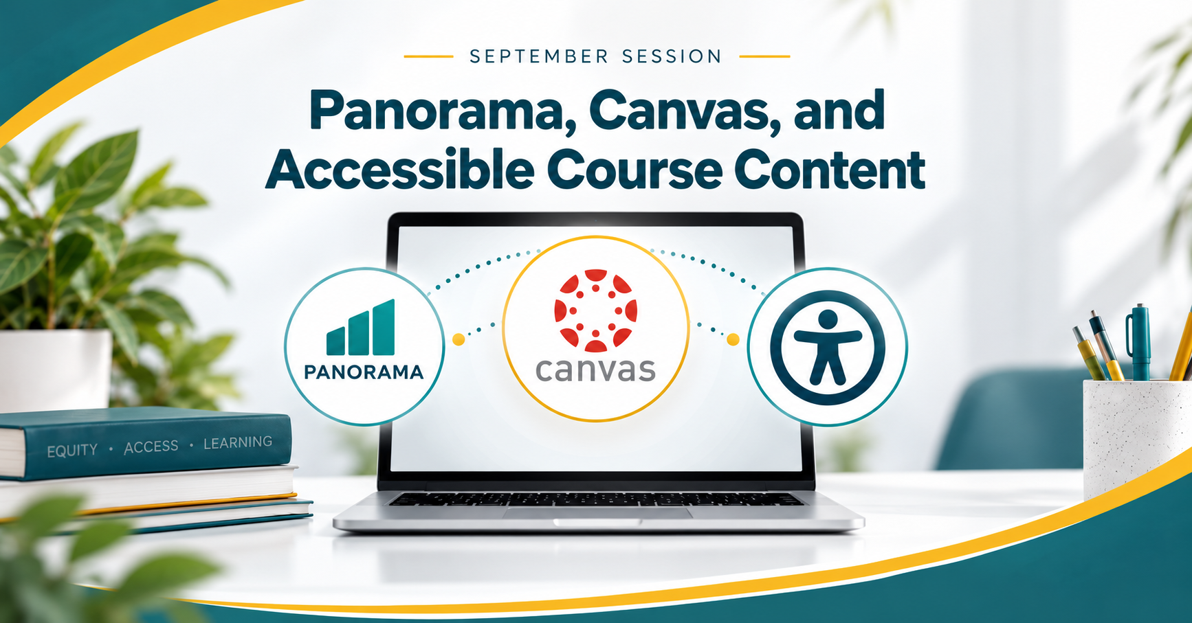 Panorama, Canvas, and Accessible Course Content featured image.
